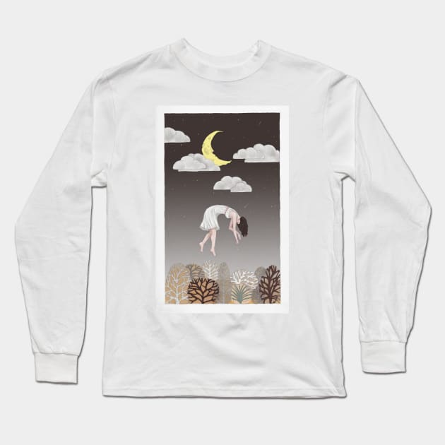 Fall sleep Long Sleeve T-Shirt by LeahHa